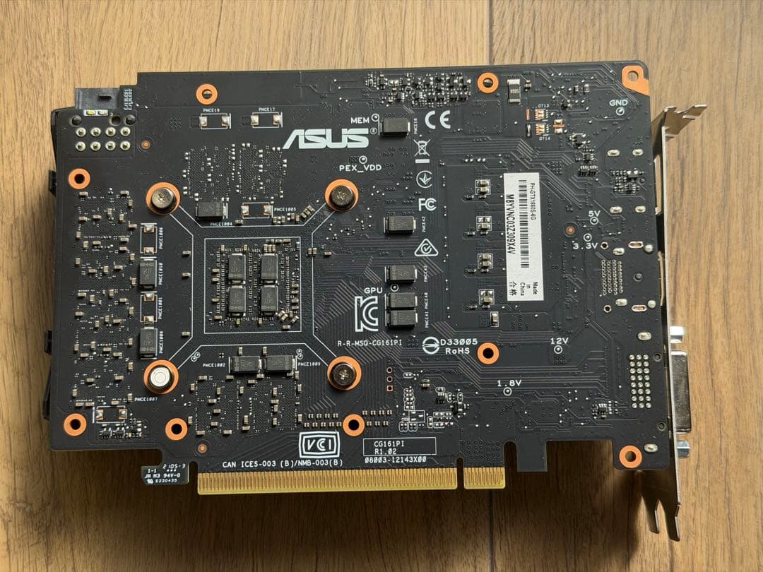 ASUS GTX 1660 SUPER 動作確認済み グラフィックボード