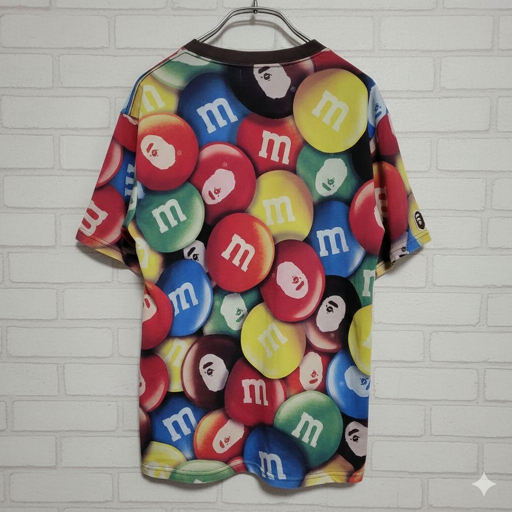 【激レア】A BATHING APE × m&m's コラボ 全面マルチプリント
