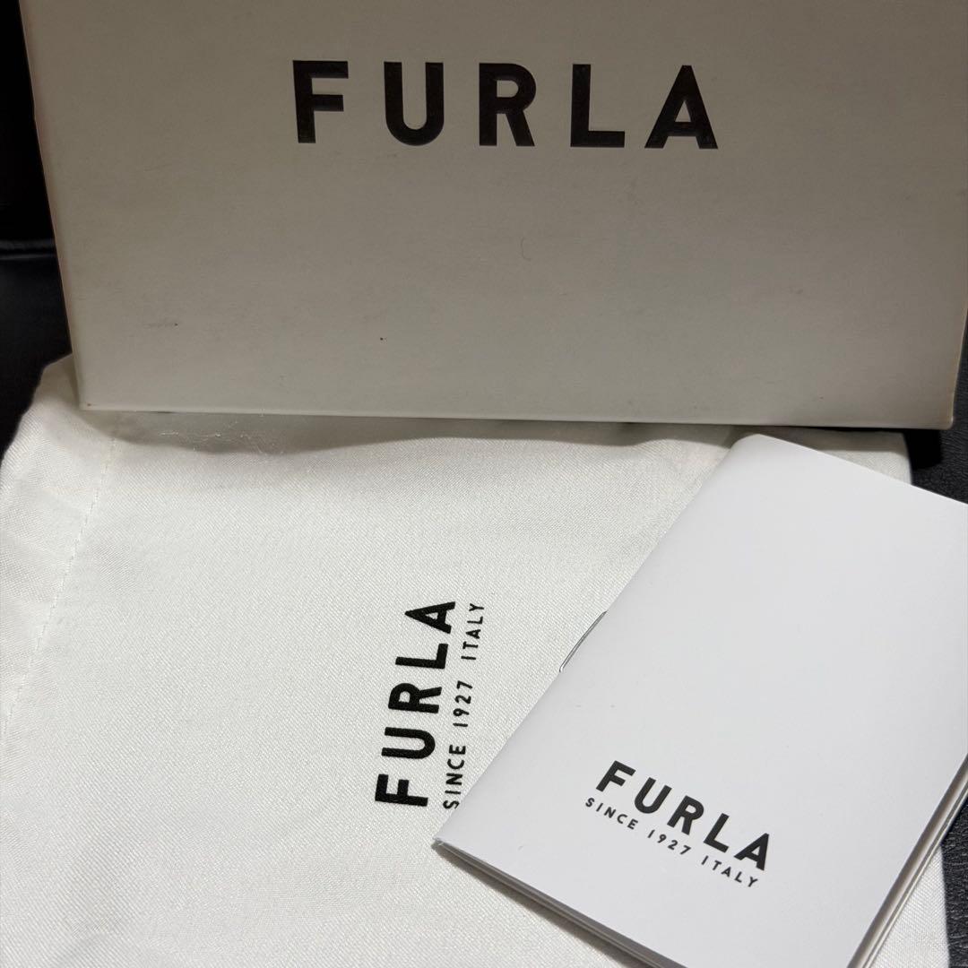 新品未使用 FURLA フルラ レザー 名刺入れ 黒