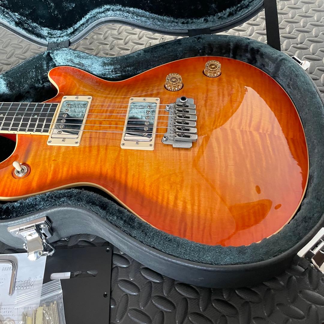 T's Guitars Arc-STD22 L.Bステンレスフレット他メンテ済