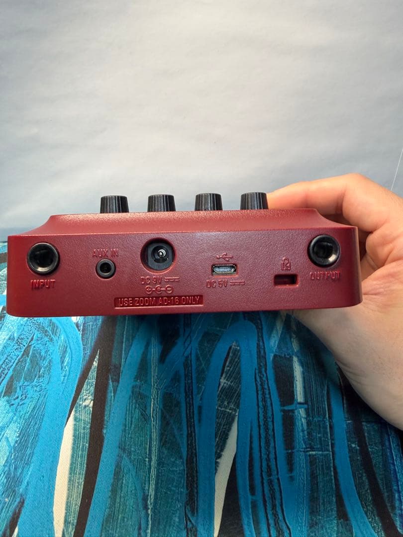 【美品】ZOOM B1 FOUR マルチエフェクター　ACアダプター付き