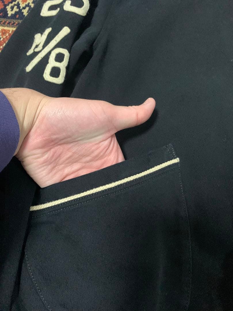 Ralph Lauren リバーシブル スタジャン チェーンステッチ50s60s