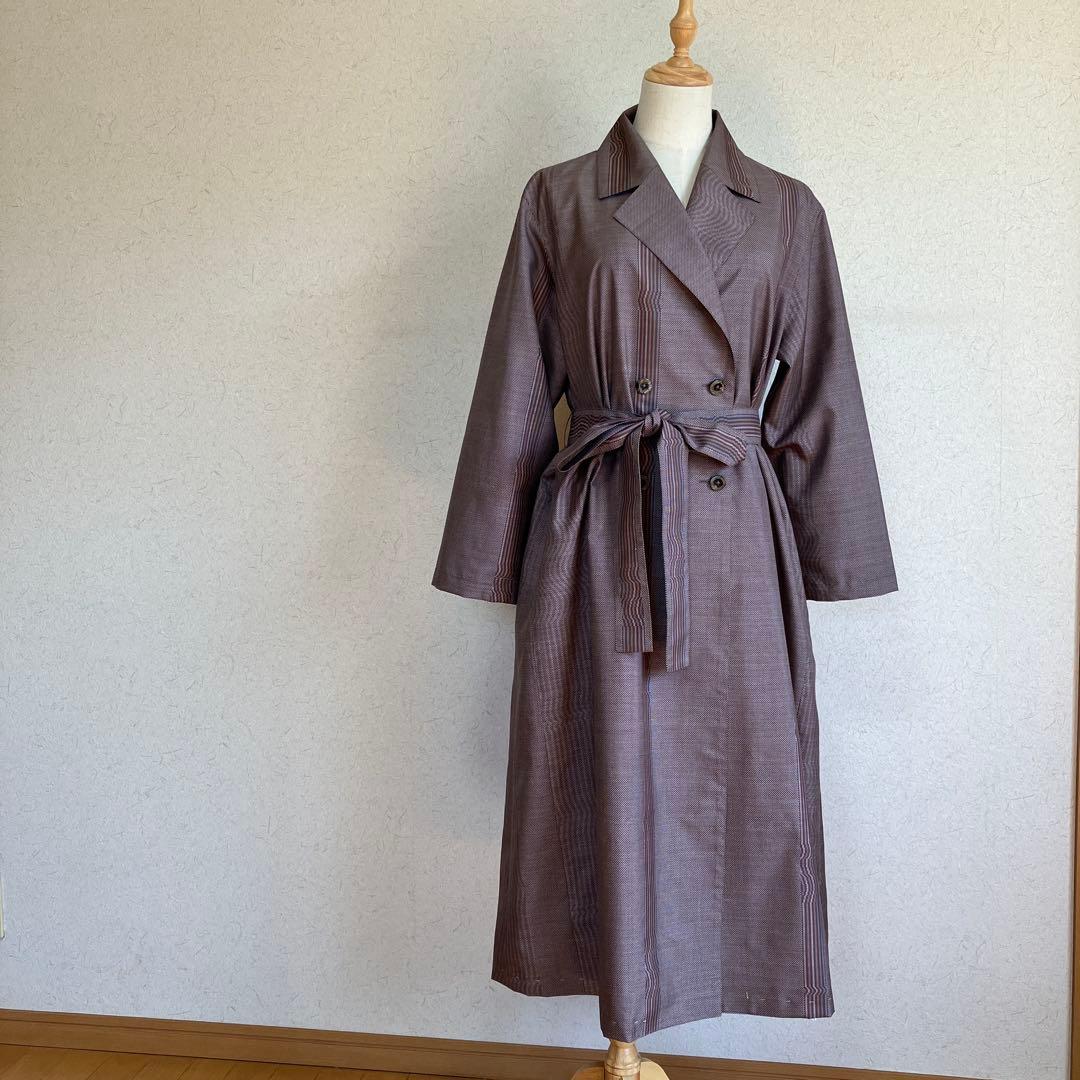 着物リメイク＊大島紬コート＊10％offセール