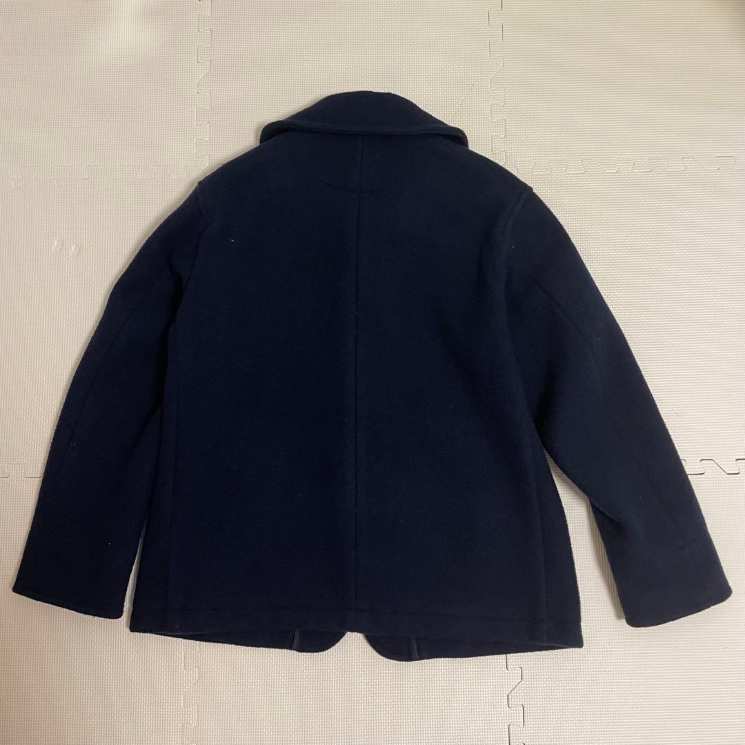 【極美品】ダントン　ウールライトパイルラウンドカラージャケット