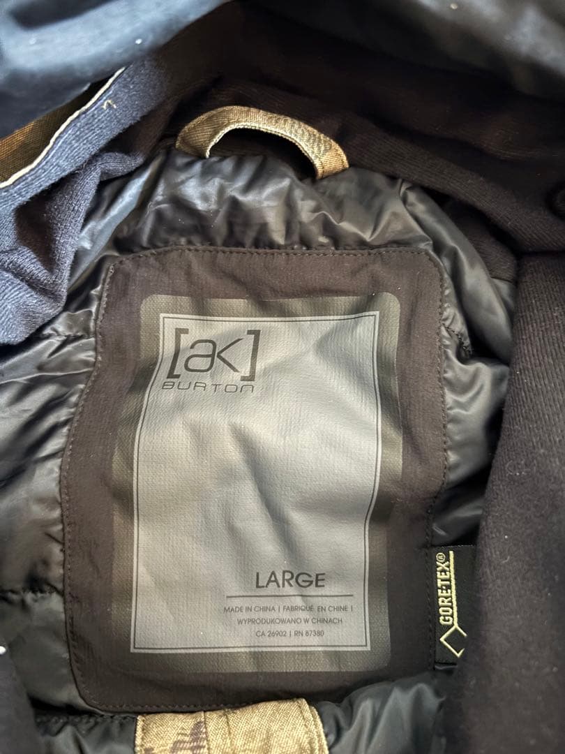 Burton GORE-TEX 迷彩柄 スノーボードウェア L