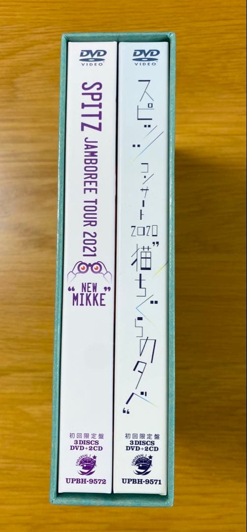 スピッツ 猫ちぐらの夕べ NEW MIKKE CD+DVDセット　SPITZ
