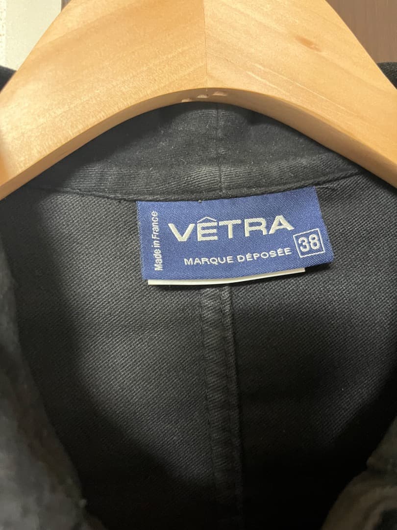 ヴィンテージ　VÊTRA カバーオール ブラック サイズ38