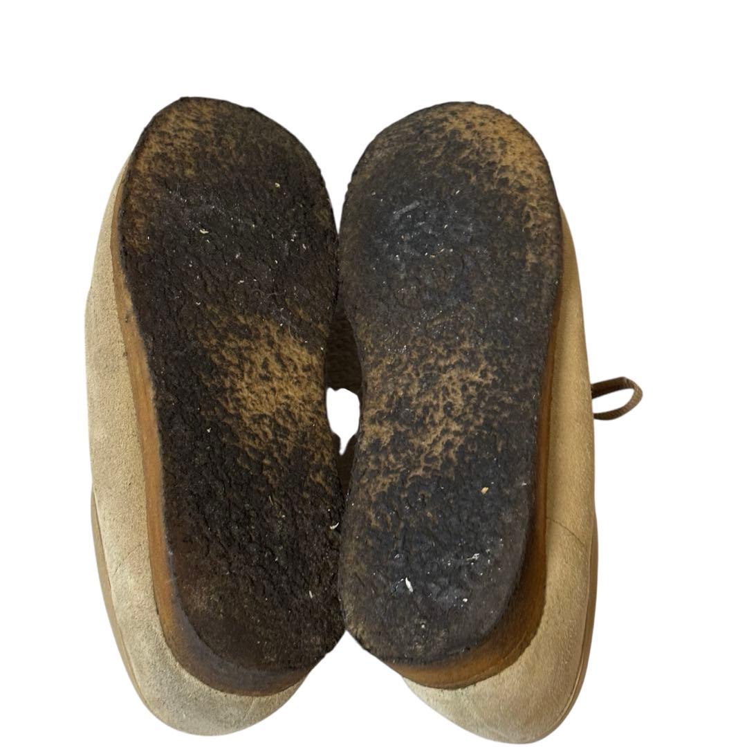 【人気】clarks クラークス　Wallabee ワラビー　ベージュ　26.0