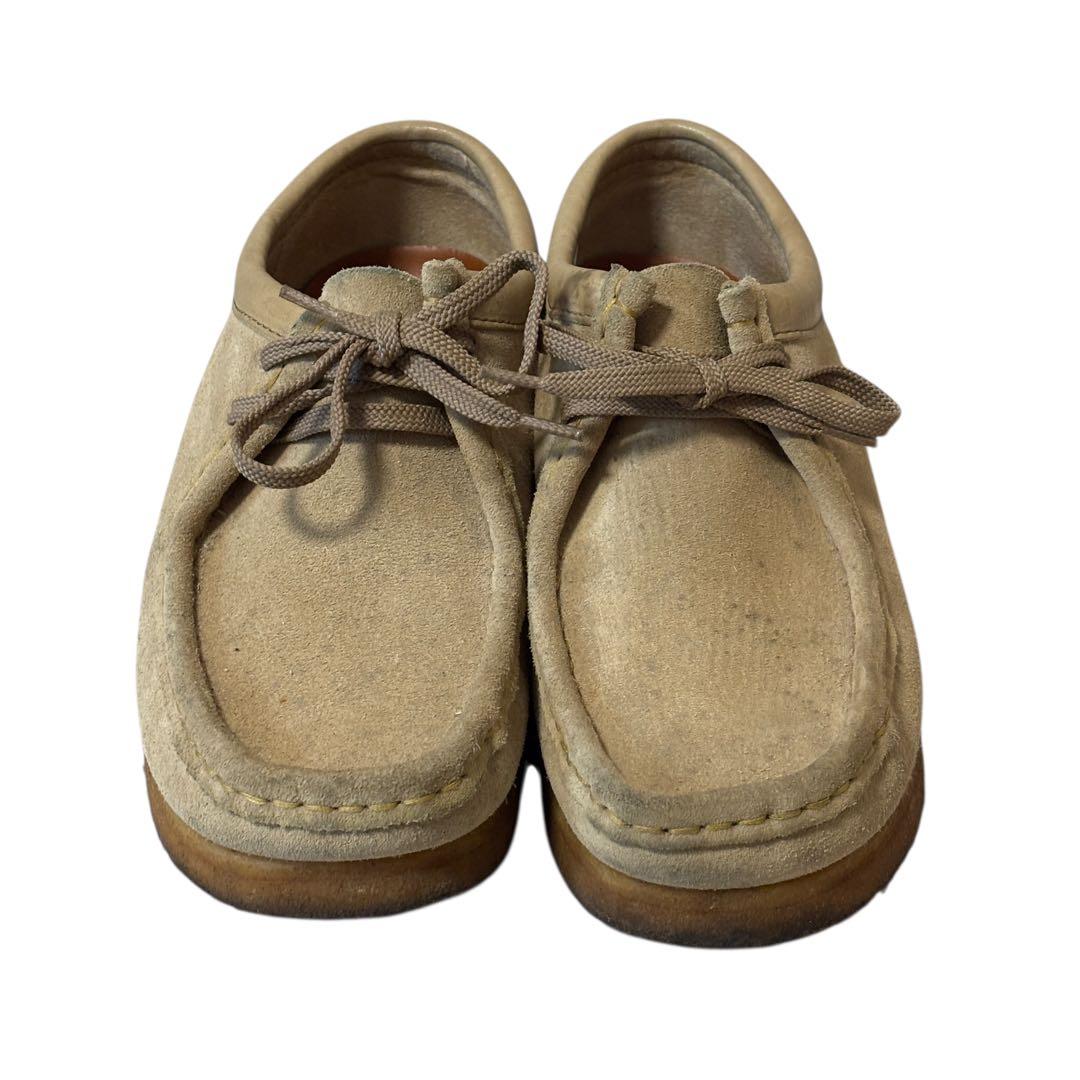 【人気】clarks クラークス　Wallabee ワラビー　ベージュ　26.0