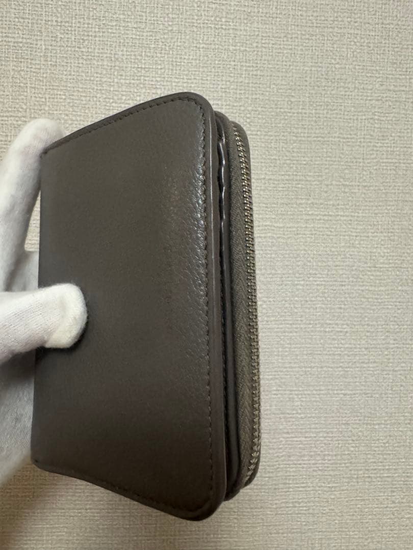 Saint Laurent 二つ折り財布 グレー