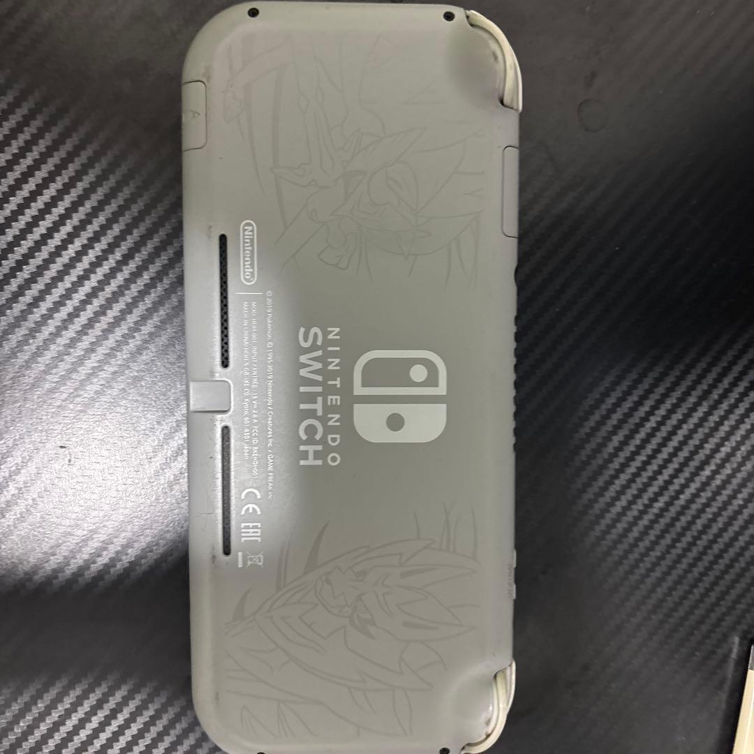 Nintendo Switch Lite グレー キャラクターイラスト入り