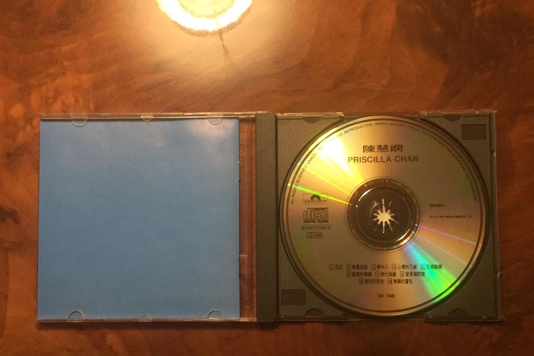 美品廃盤CD－陳慧嫻プリシラ・チャン・1992年「陳慧嫻 Priscilla」