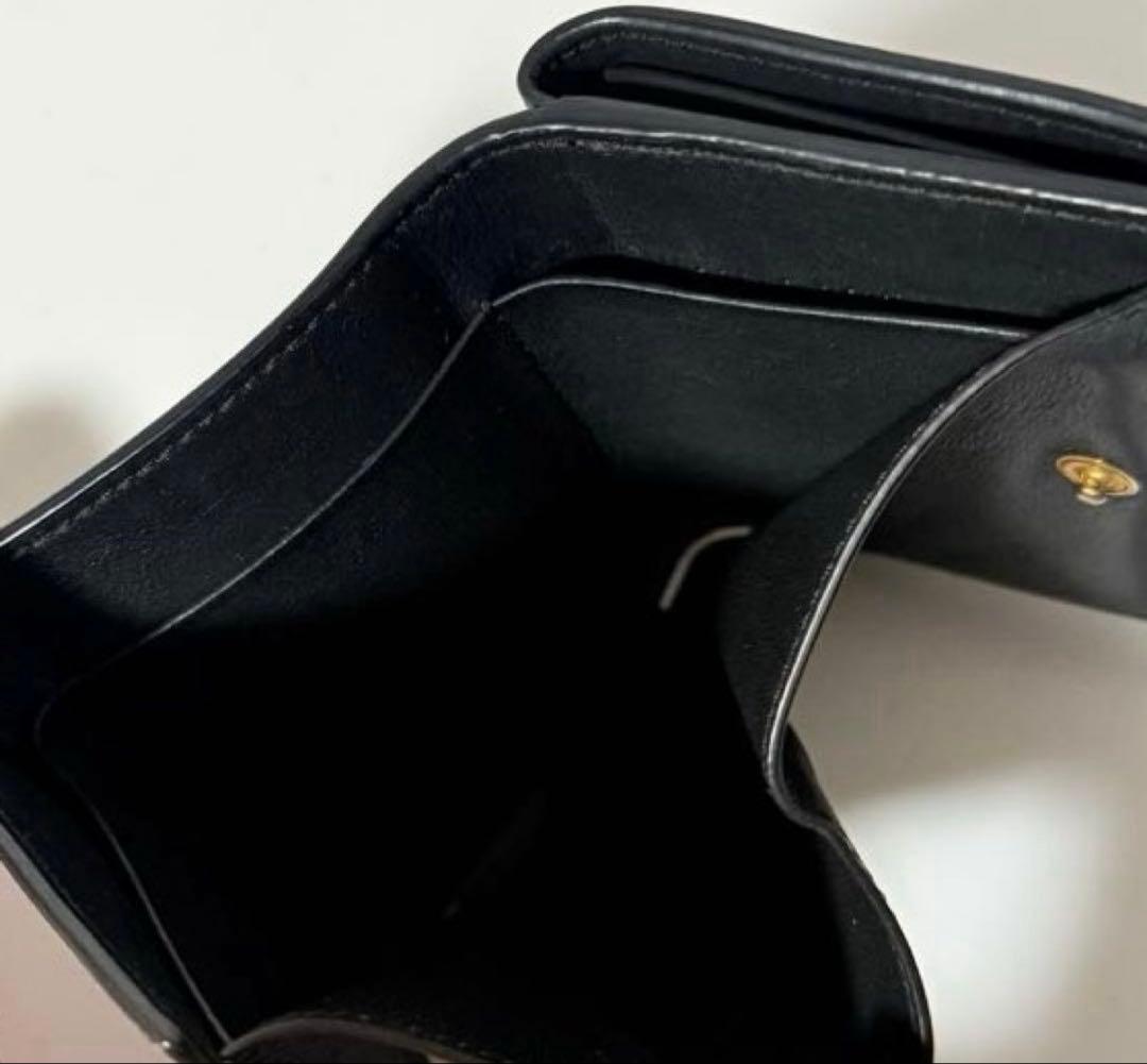 美品 サンローランYSL　タイニーウォレット　三つ折り財布　カサンドラ