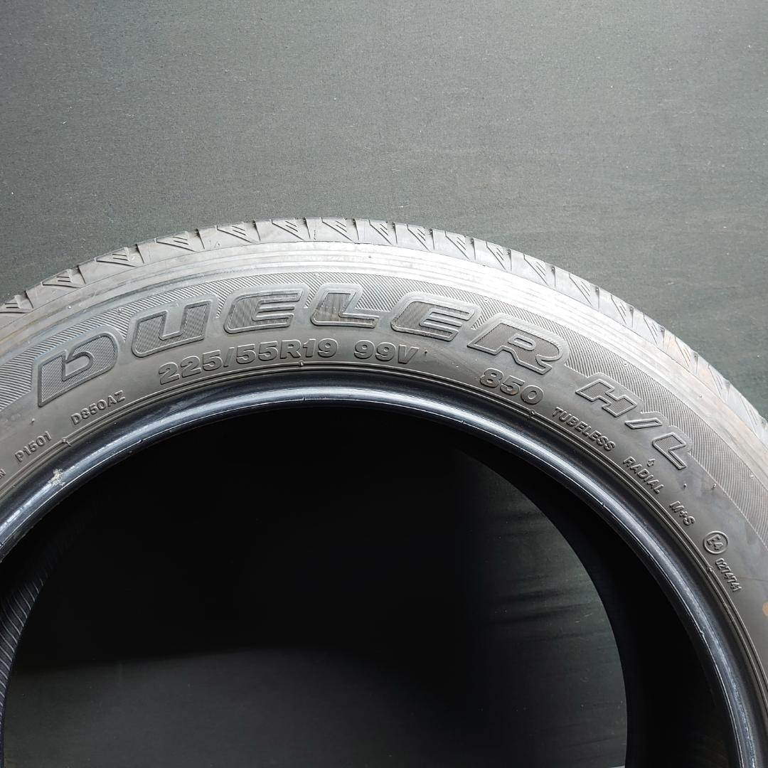 ブリヂストン デューラー H/L 850 225/55R19 4本 #25374