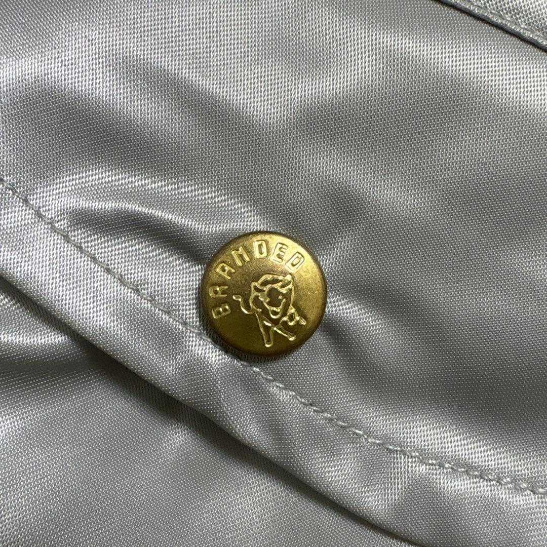 BRANDED GARMENTS MA-1 USA製 シルバー