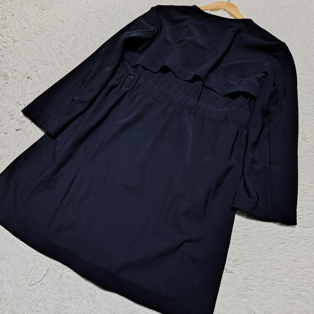セオリーリュクス　Bonding Jersey Naeli ノーカラーコート