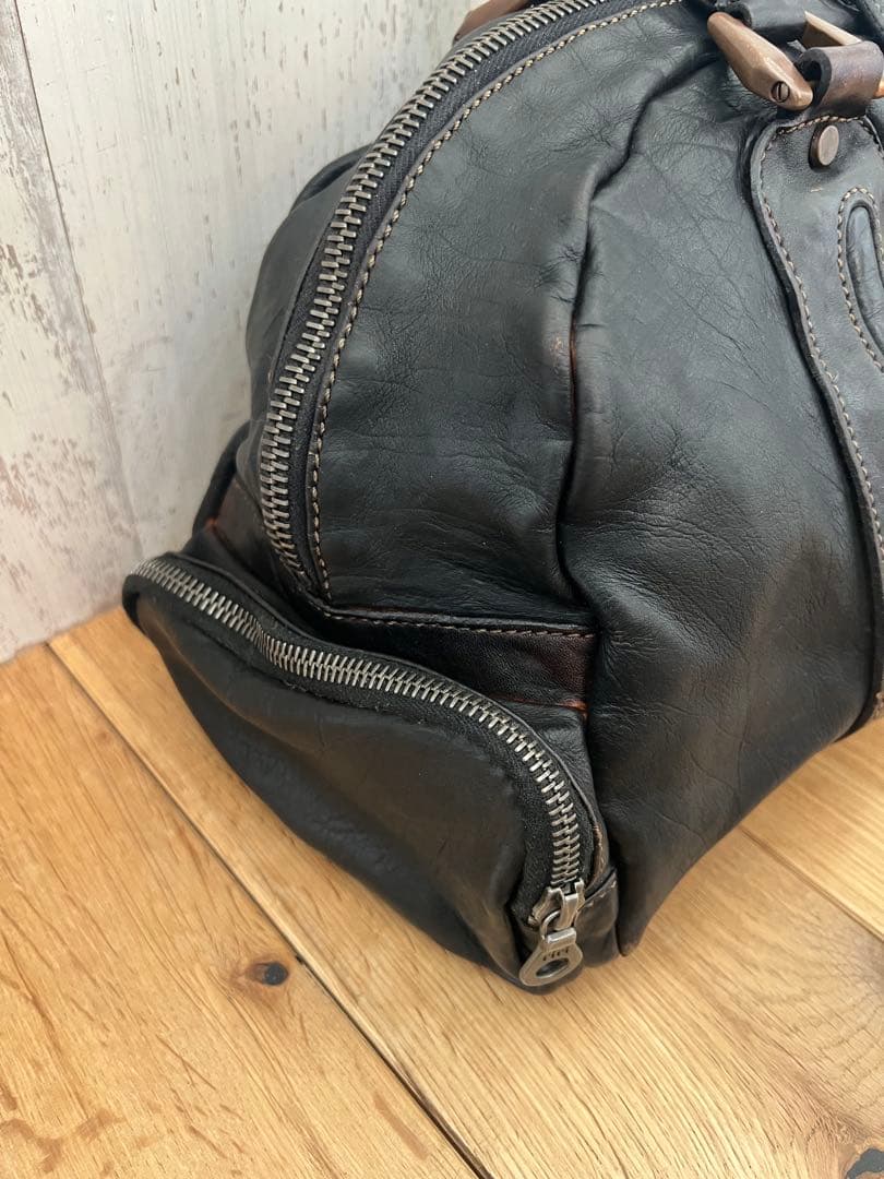 ⭐︎イサムカタヤマバックラッシュ⭐︎ボストン⭐︎レザーバッグ　backlash