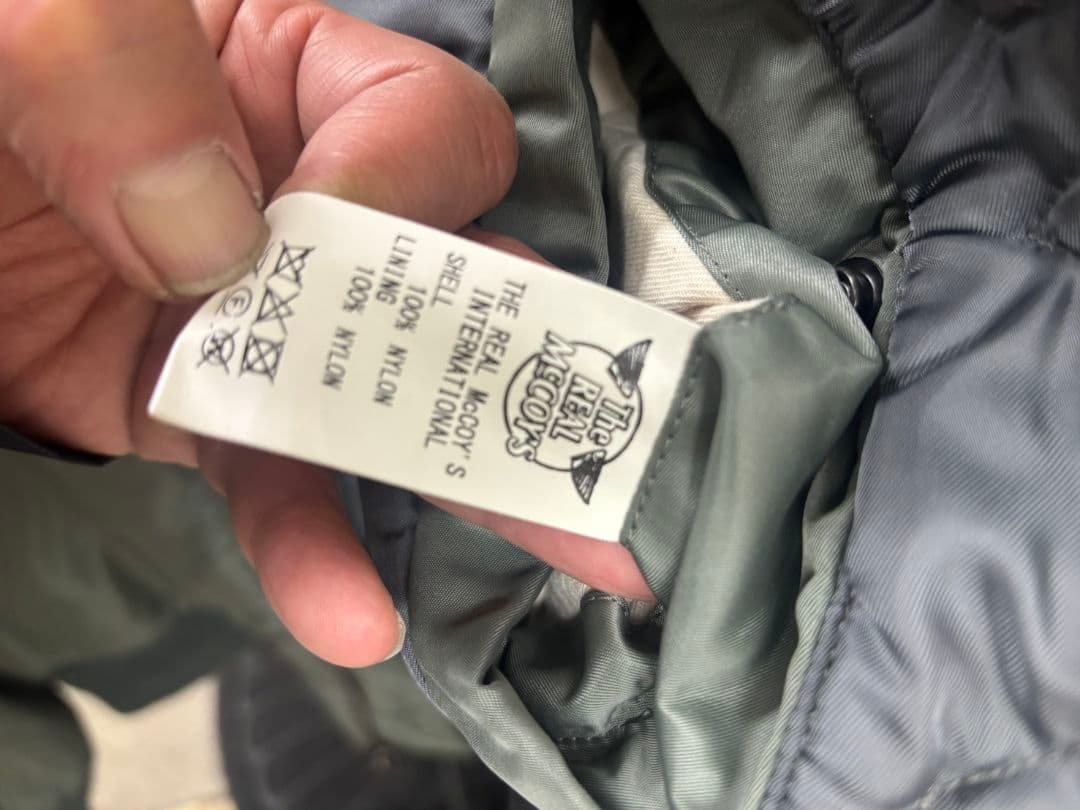sh2198 最終値下 リアルマッコイズ　MA-1 フライトジャケット XL