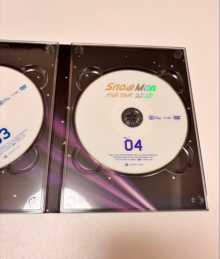 Man ASIA TOUR 2D.2D. 初回盤 DVD4枚組
