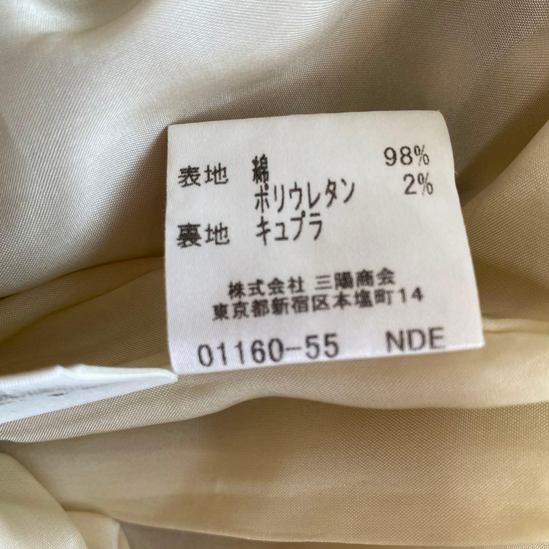 バーバリーロンドン　ノバチェック　ノースリーブ　ワンピース　ベージュ M 38