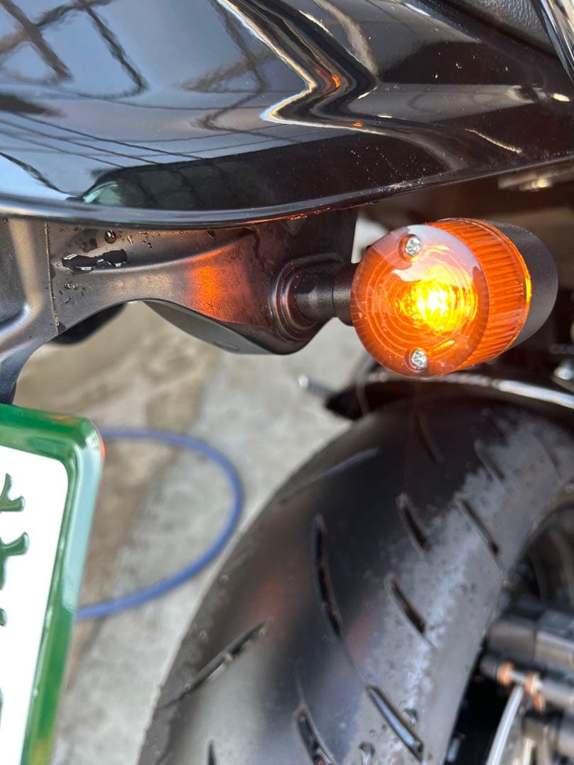 z900rsウィンカーセット　ブラック×ブラック