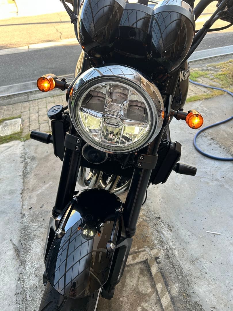 z900rsウィンカーセット　ブラック×ブラック