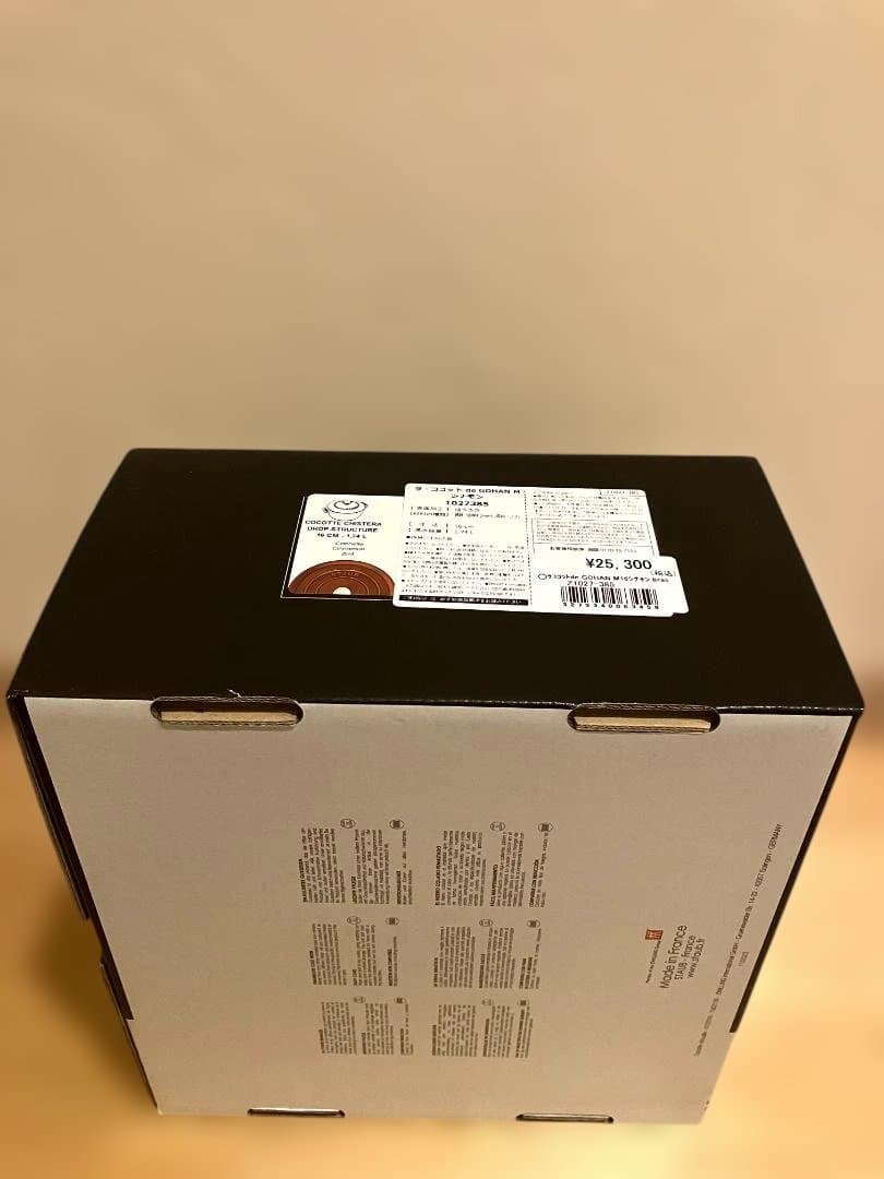 美品　ラ・ココット de GOHAN M シナモン　16cm　1.74L