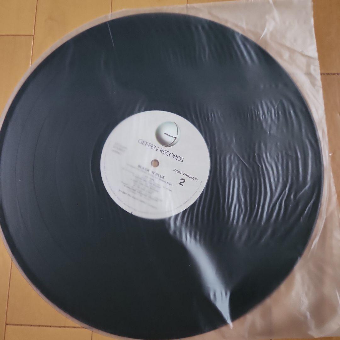 国内盤帯 ポスター付き ブラックアンドブルー レコード