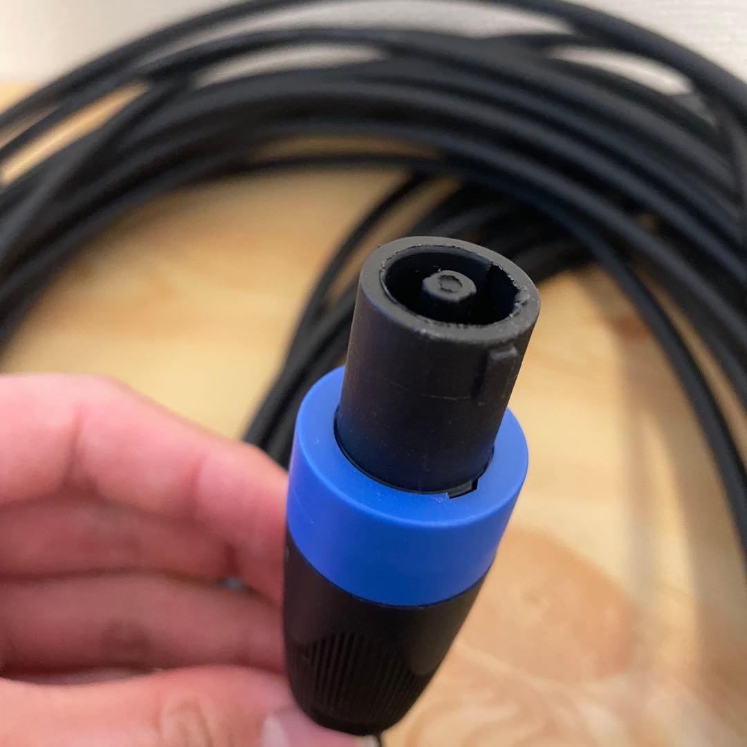 CANARE スピーカーケーブル　4s6 スピコン-フォン　15m 2本セット