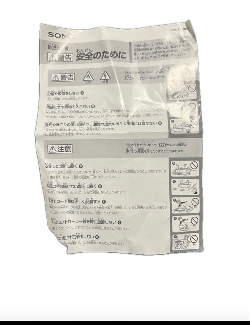 PlayStation用アナログジョイスティックSCPH-1110 操縦桿