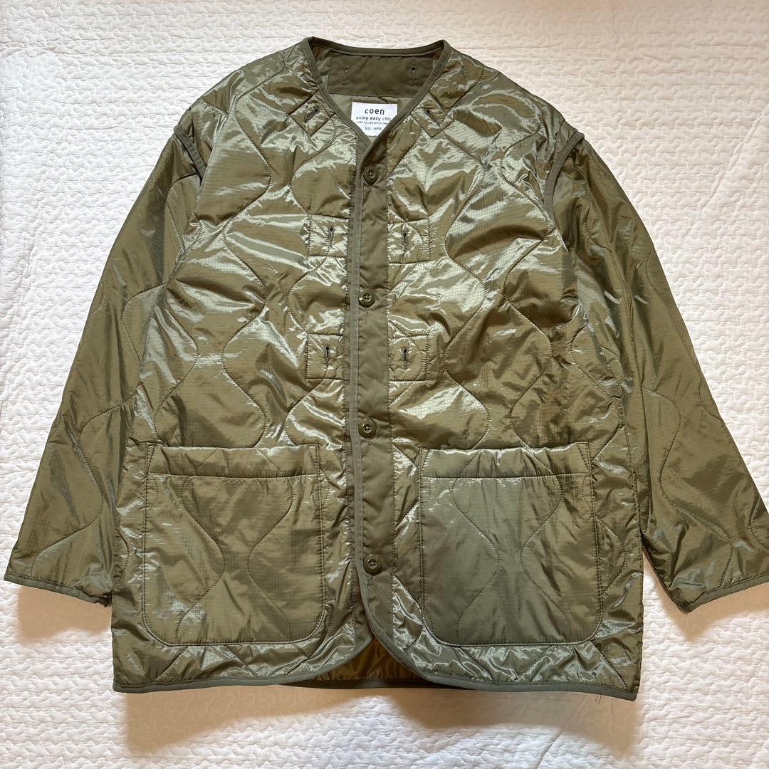 【美品】coen M-65 モッズコートライナー付き　3WAY ビッグシルエット
