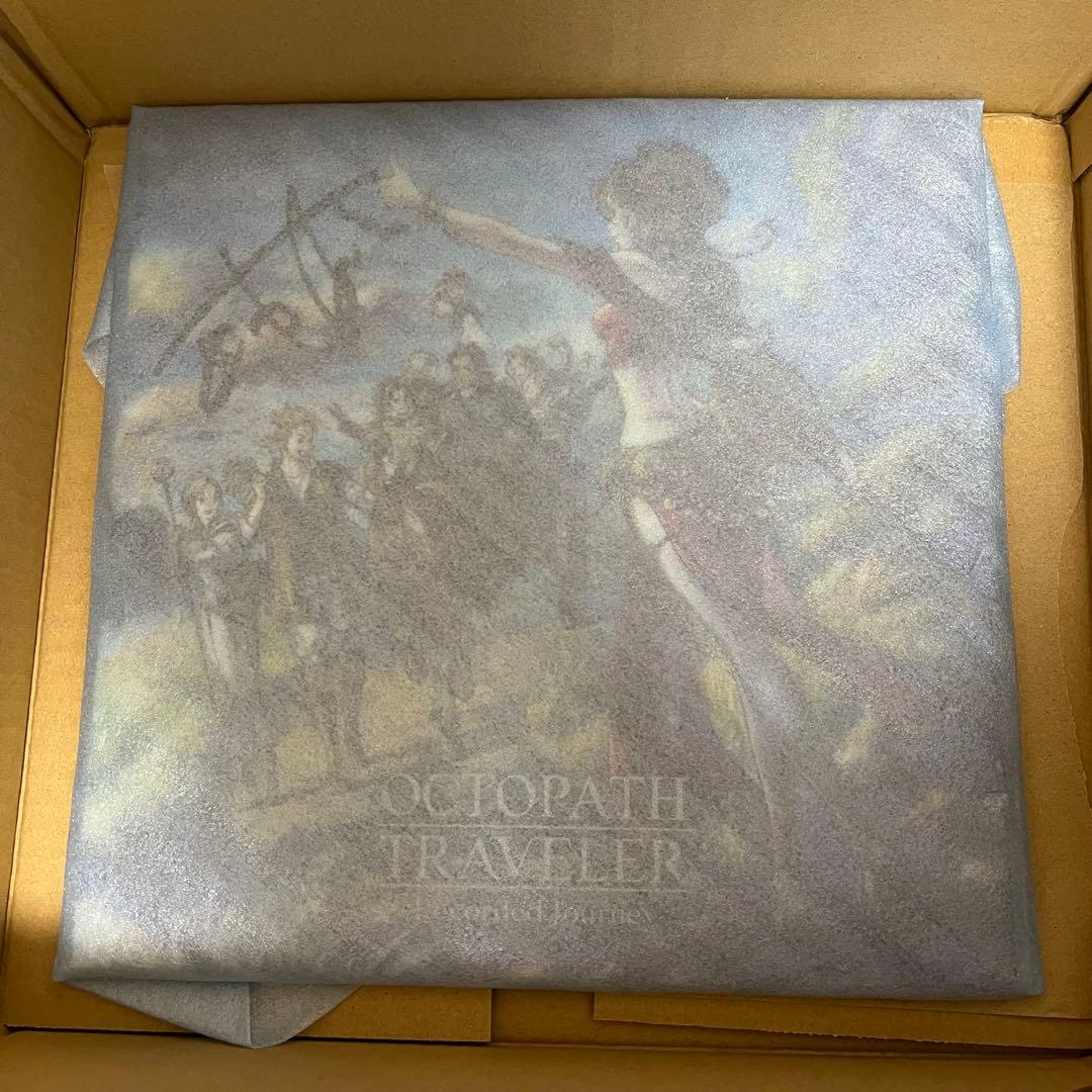 【未開封】オクトパストラベラー lp アナログレコード 西木康智直筆サイン入り