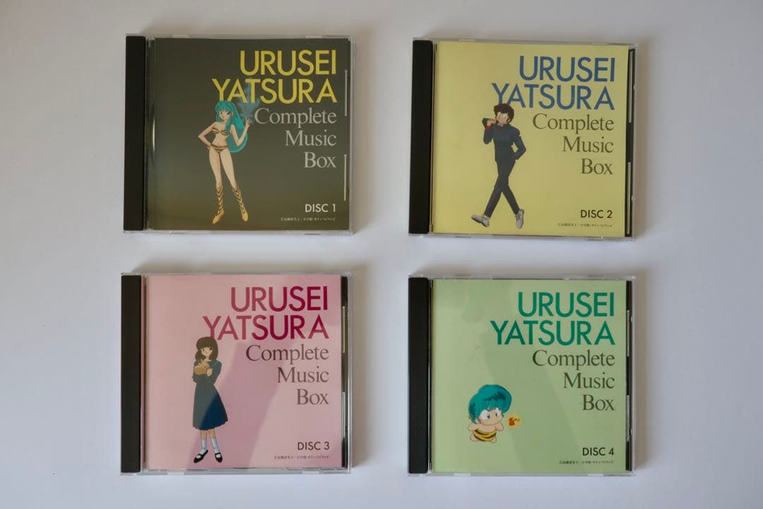 うる星やつらコンプリートミュージックボックスcomplete music box