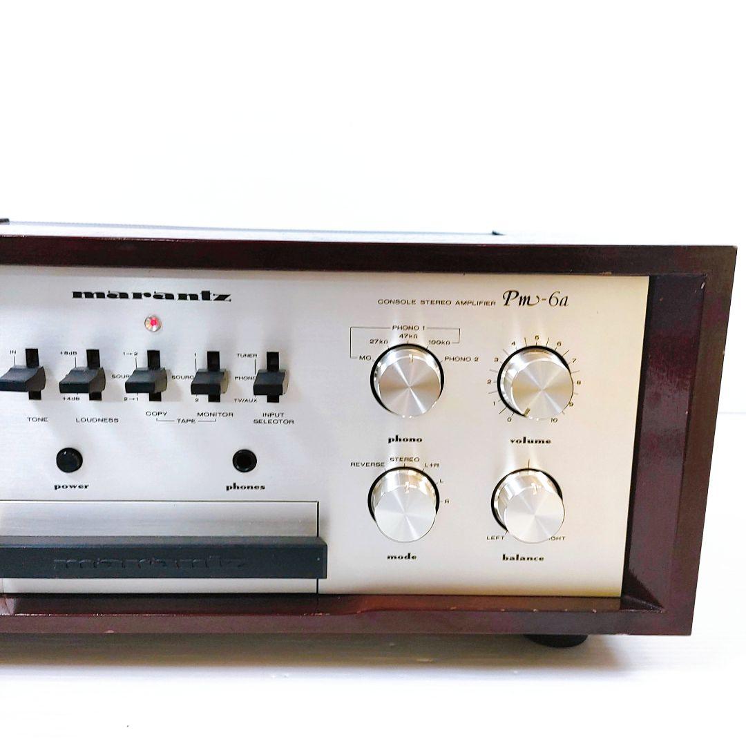 marantz マランツ PM-6A プリメインアンプ ウッドケース付