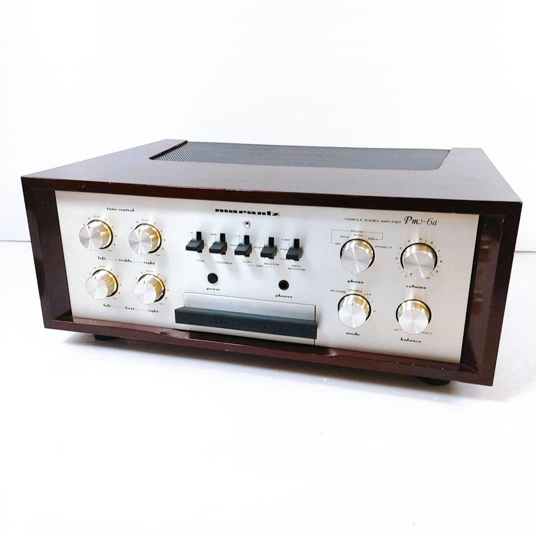 marantz マランツ PM-6A プリメインアンプ ウッドケース付