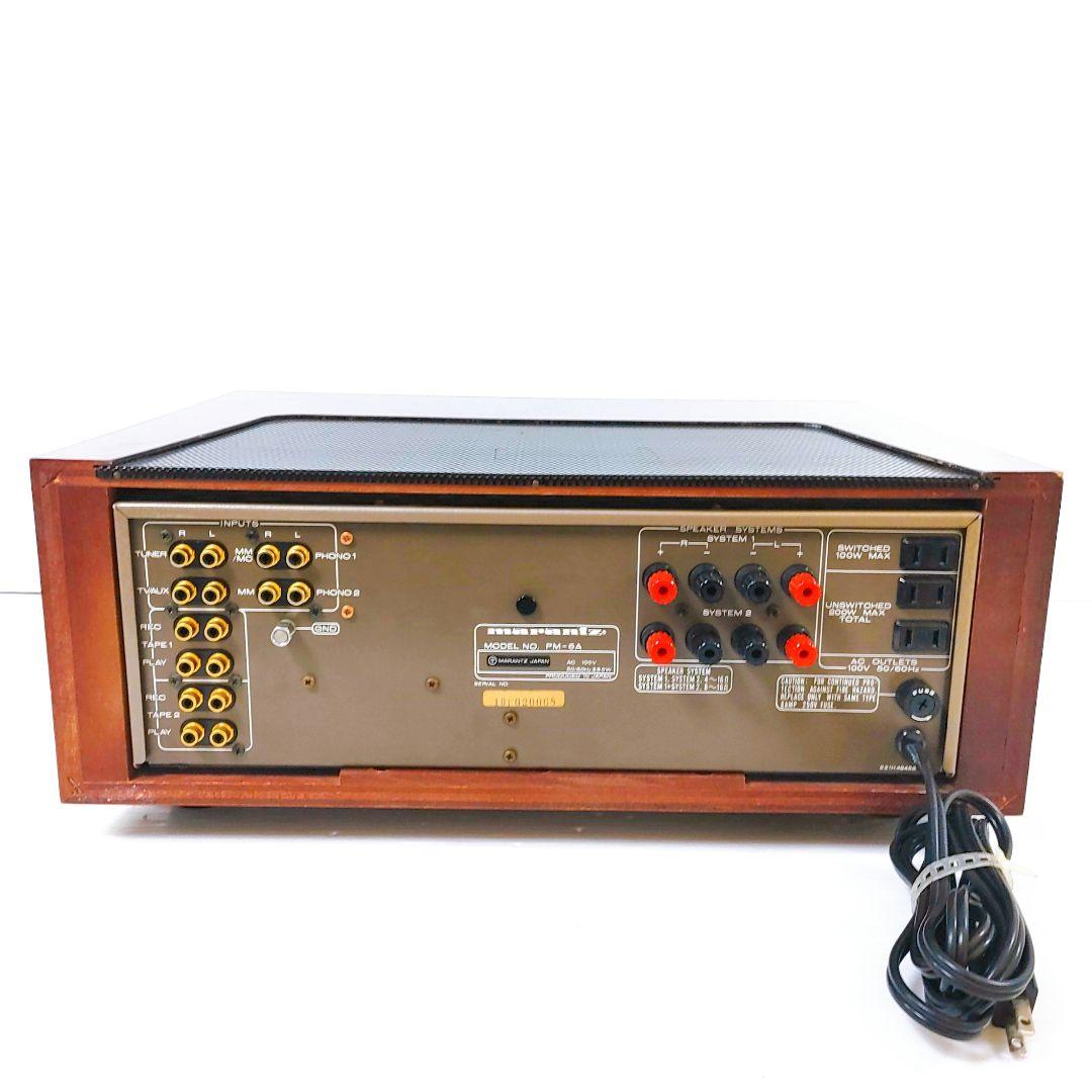 marantz マランツ PM-6A プリメインアンプ ウッドケース付
