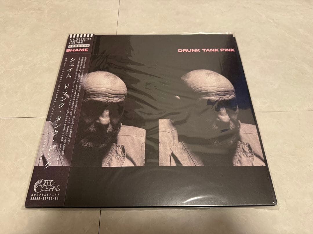 新品未開封　SHAME / DRUNK TANK PINK サインあり