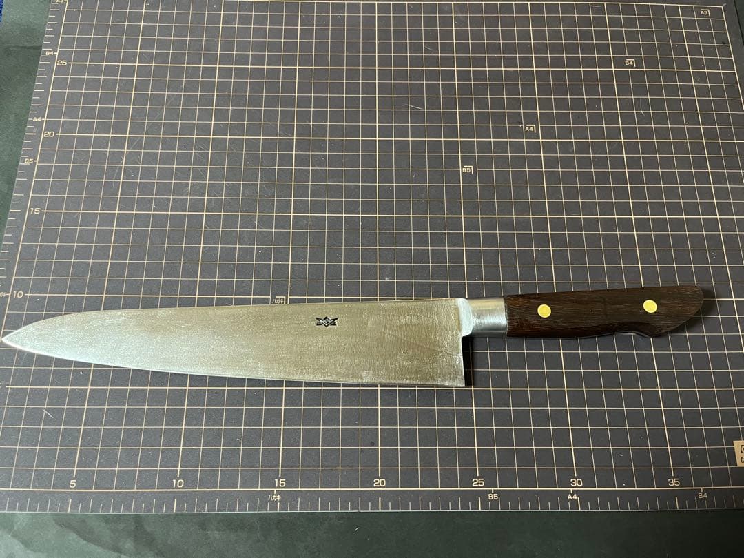 もっちゅりん　東京杉本 牛刀包丁 全鋼 刃渡り24cm 研ぎ済み 包丁