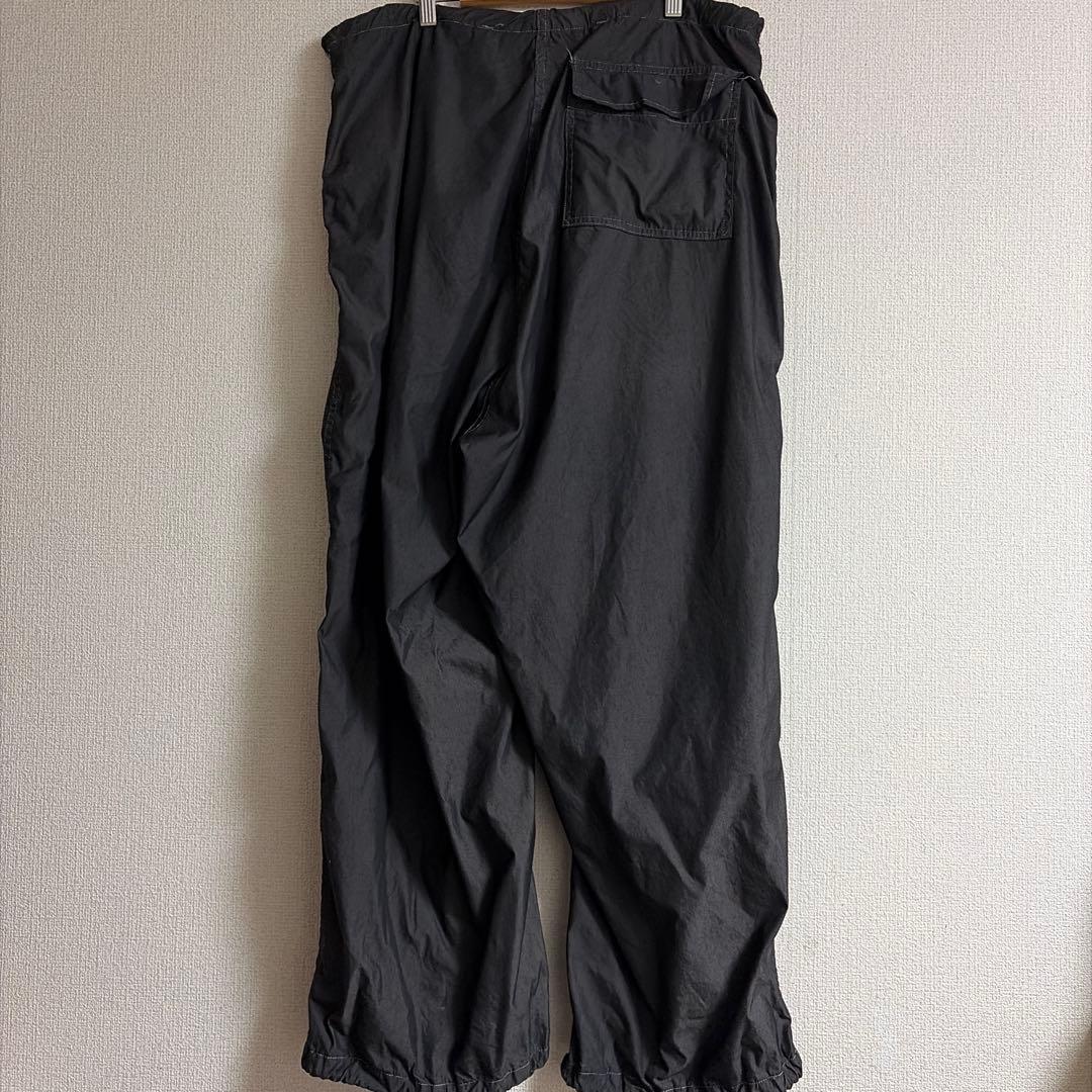 90's U.S.ARMY スノーカモ 後染め ブラック M-R