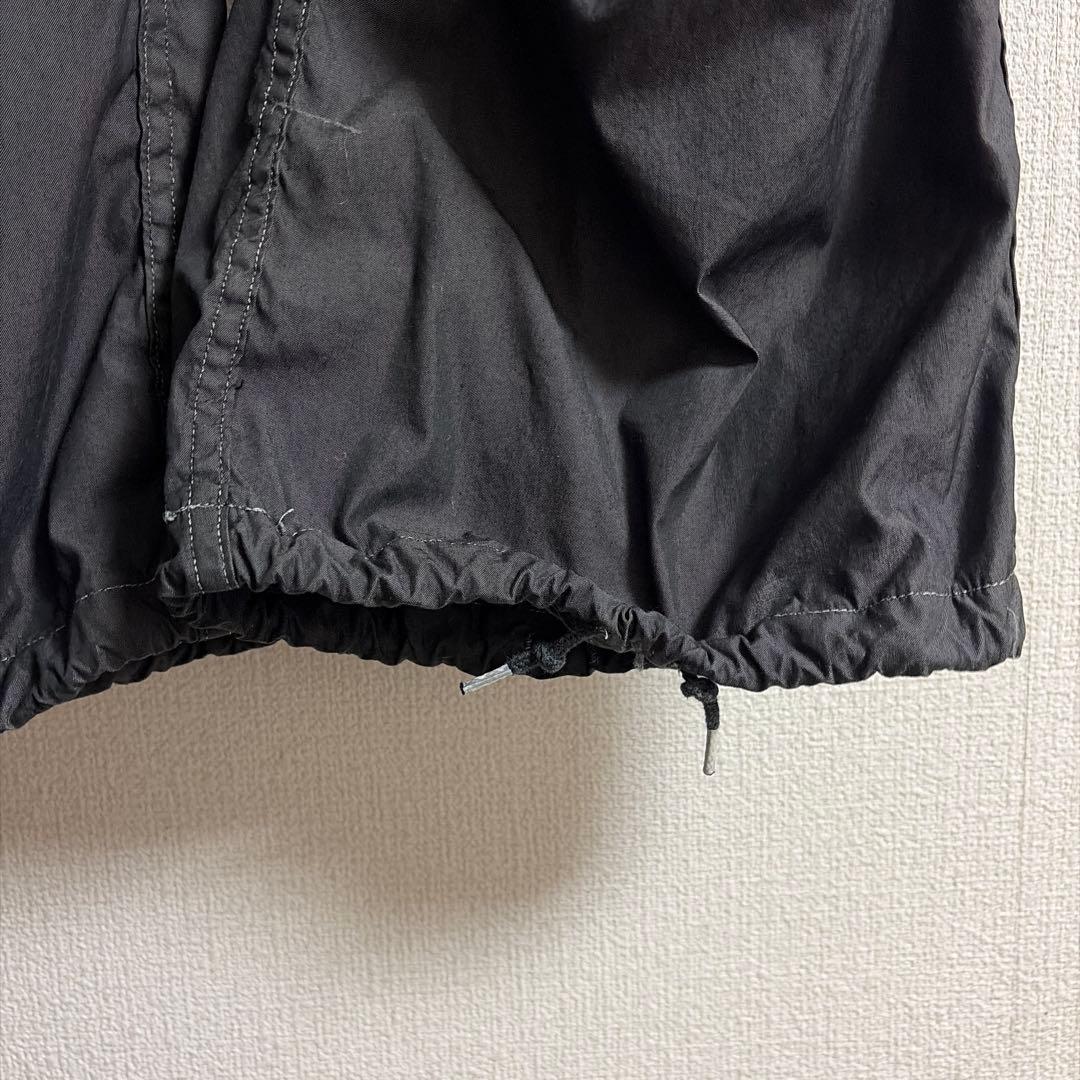 90's U.S.ARMY スノーカモ 後染め ブラック M-R