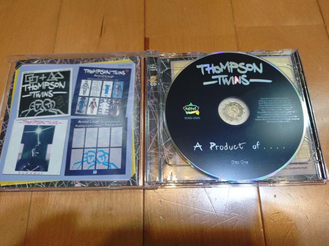 80'sUK トンプソン・ツインズ 初期作品2枚組/A Prodult of…他