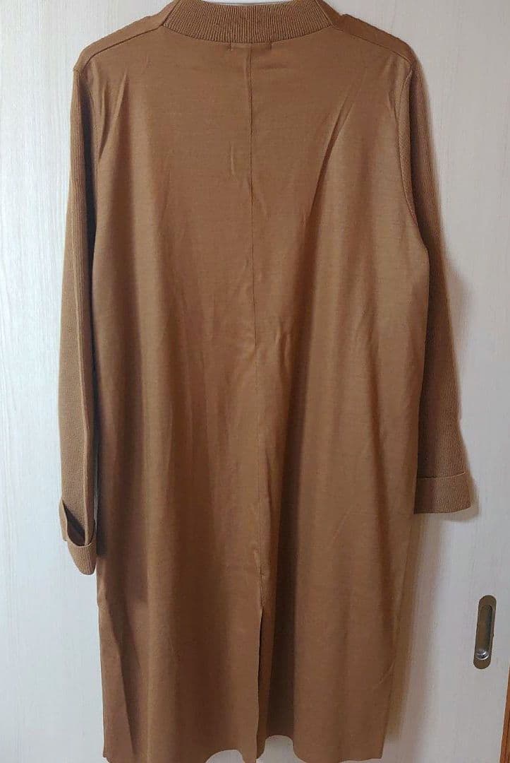 23区 ニットロングカーディガン 　ブラウン　LLサイズ　新品タグ付き