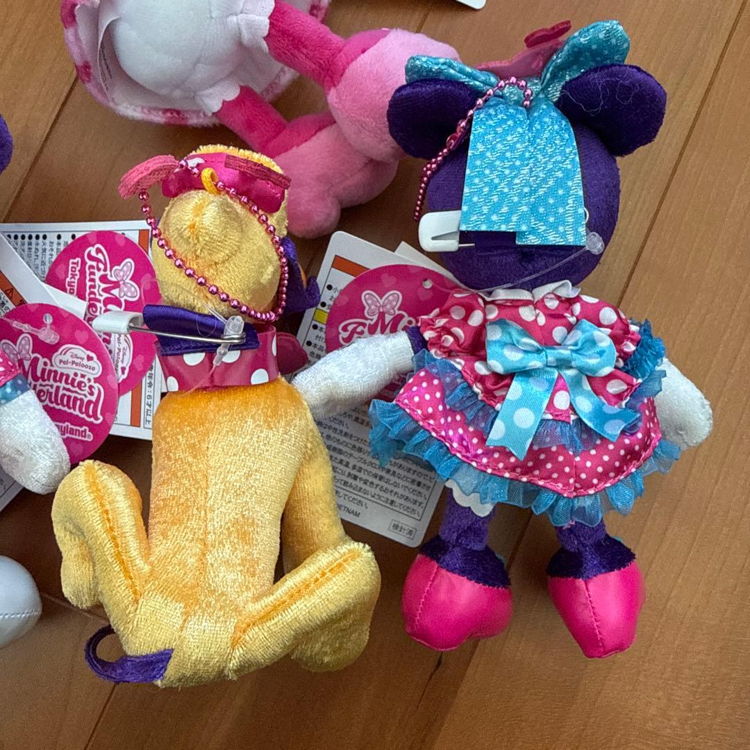 東京ディズニーランド パルパルーザ ミニー ぬいば ミッキー プルート チャーム