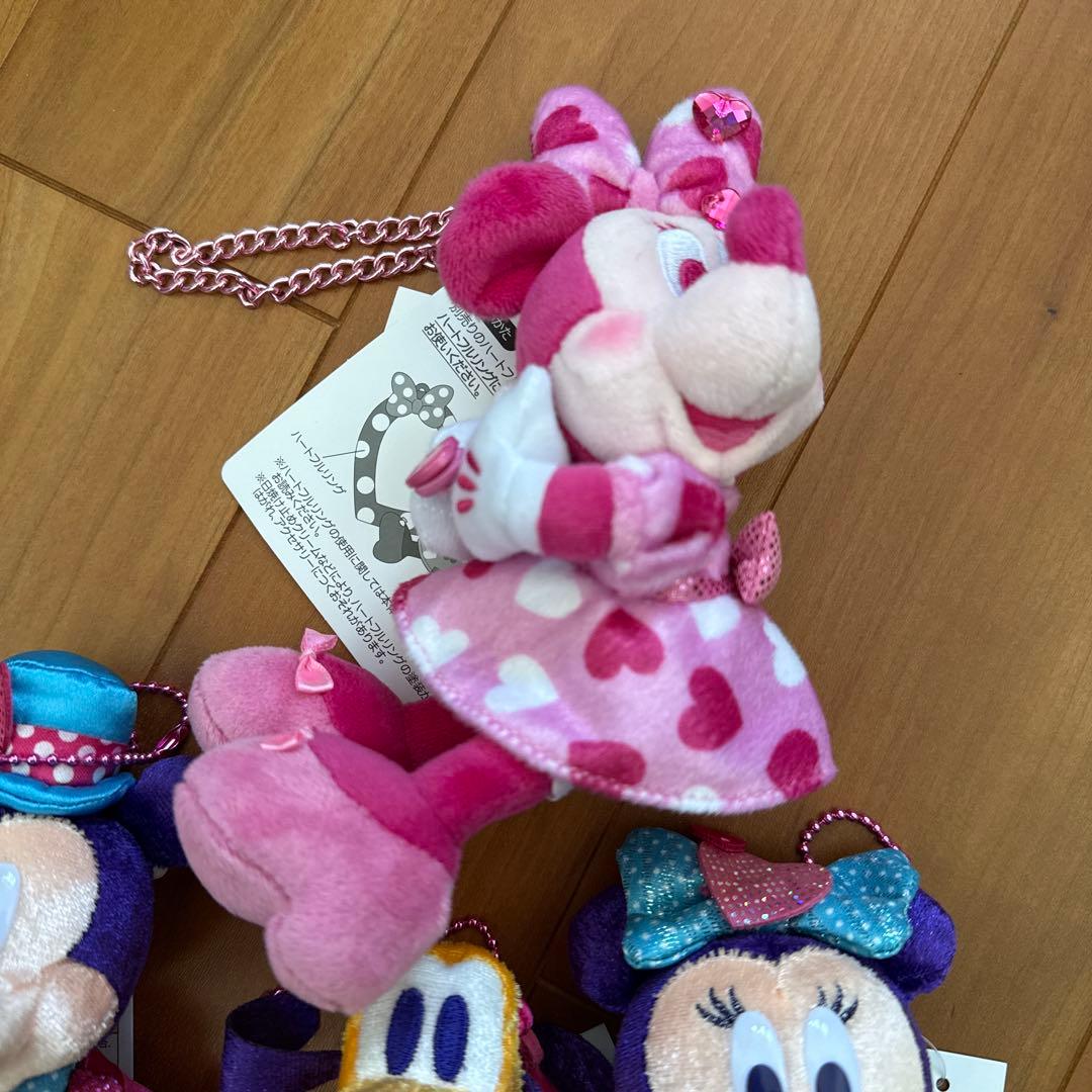 東京ディズニーランド パルパルーザ ミニー ぬいば ミッキー プルート チャーム