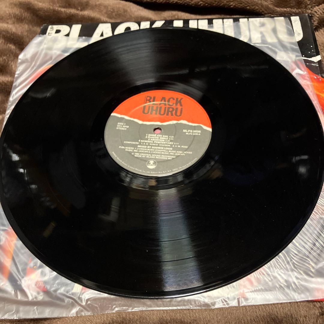 BLACK UHURU TEAR IT UP - LIVE レコード