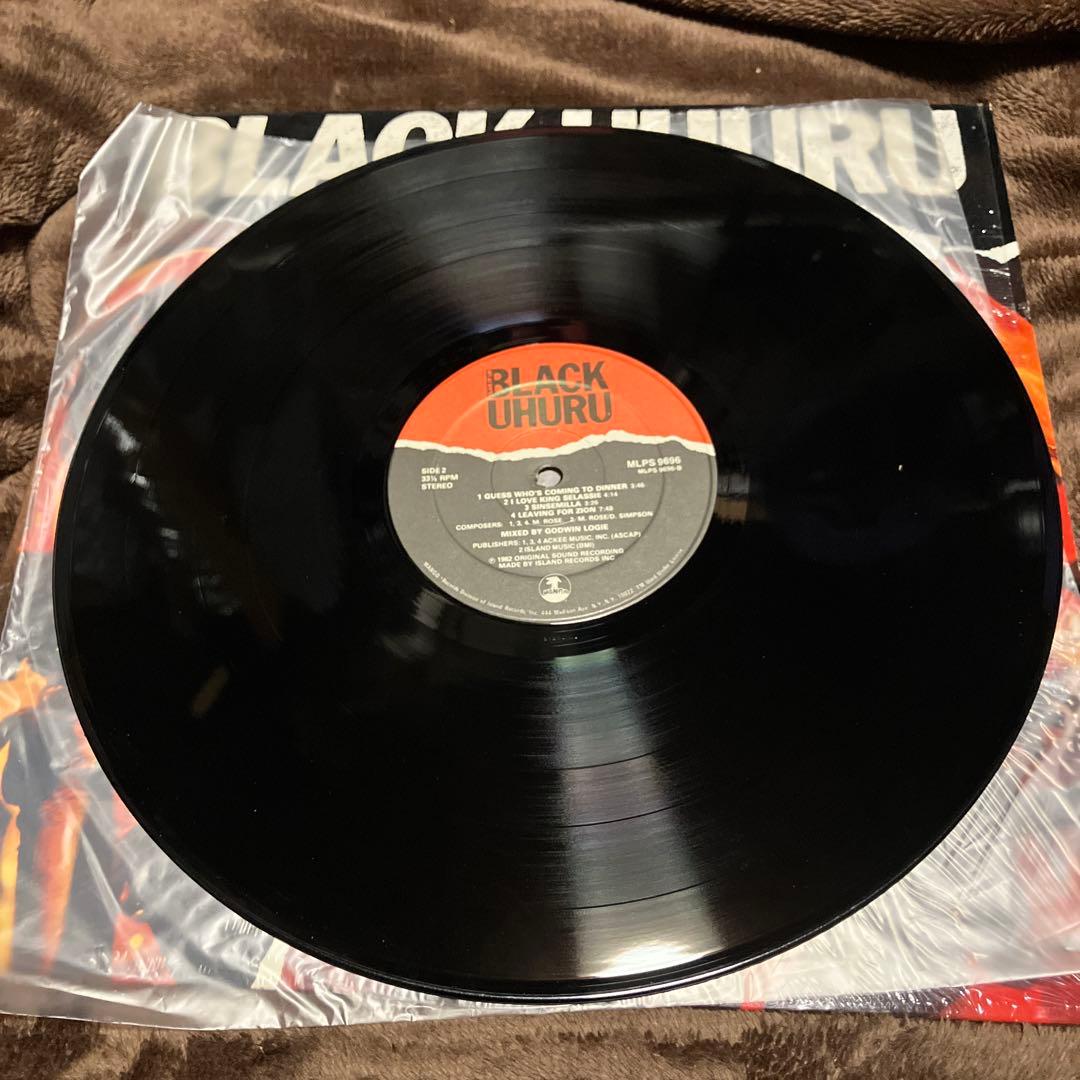 BLACK UHURU TEAR IT UP - LIVE レコード