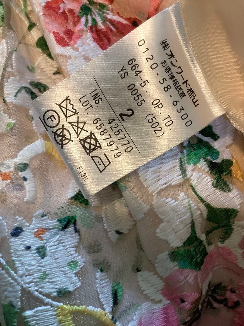 TOCCA トッカ 2 お花のワンピース　超美品