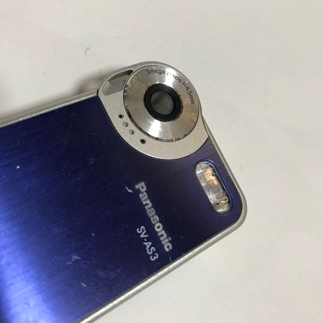 【完動品・美品】Panasonic D-snap SV-AS3 デジタルカメラ