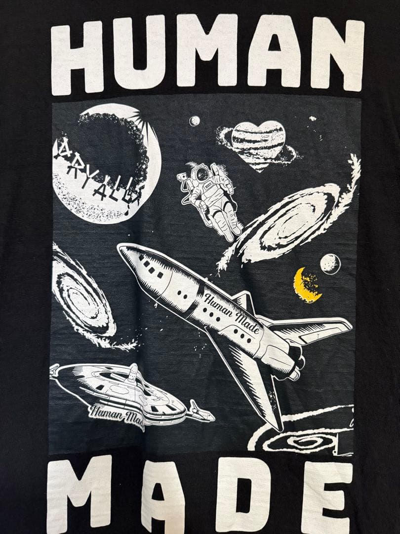 【HUMAN MADE】宇宙グラフィックTシャツ