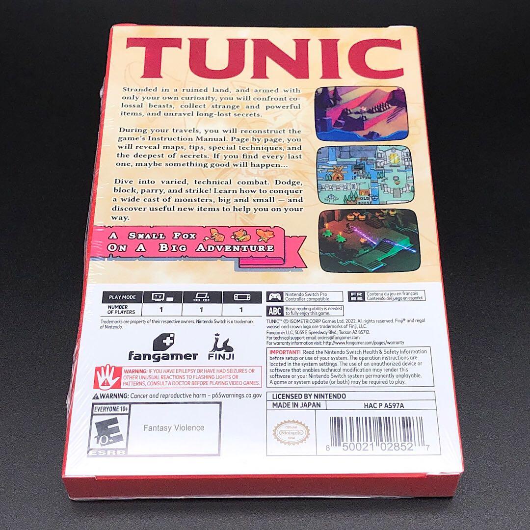 Tunic チュニック 北米版 switch ニンテンドースイッチ